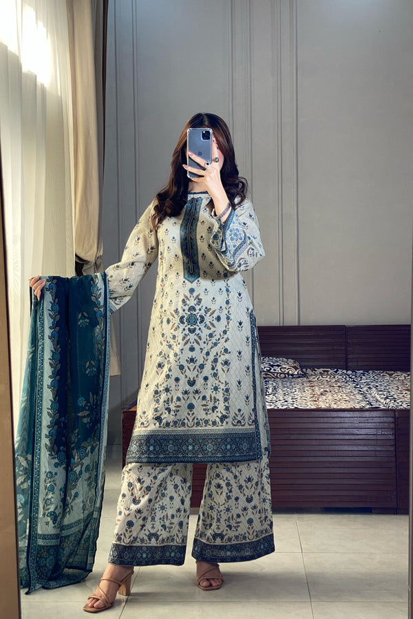 Summer Printed Lawn 3p - Vol-3