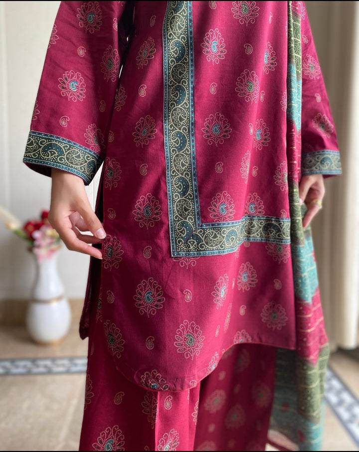 Summer Printed Lawn 3pc