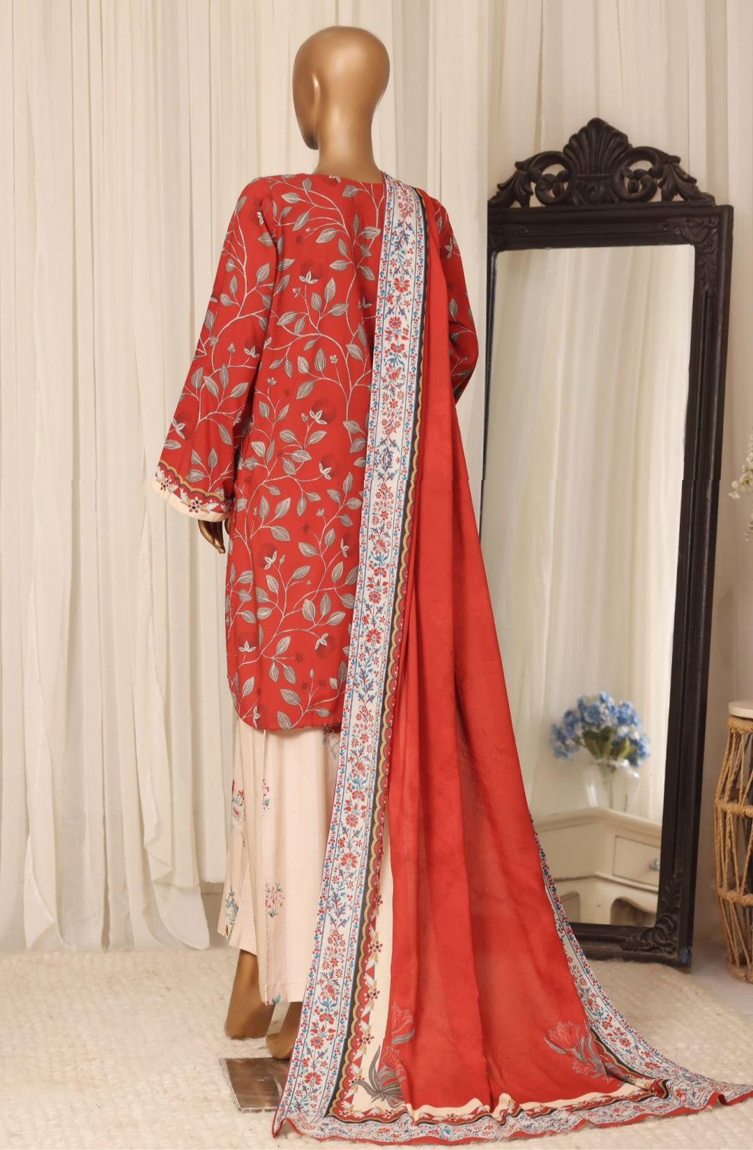 Linen Printed 3pc