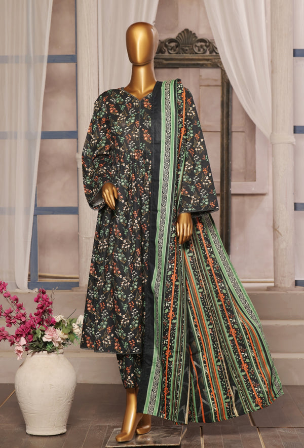 Khaddar Printed Frocks 3p