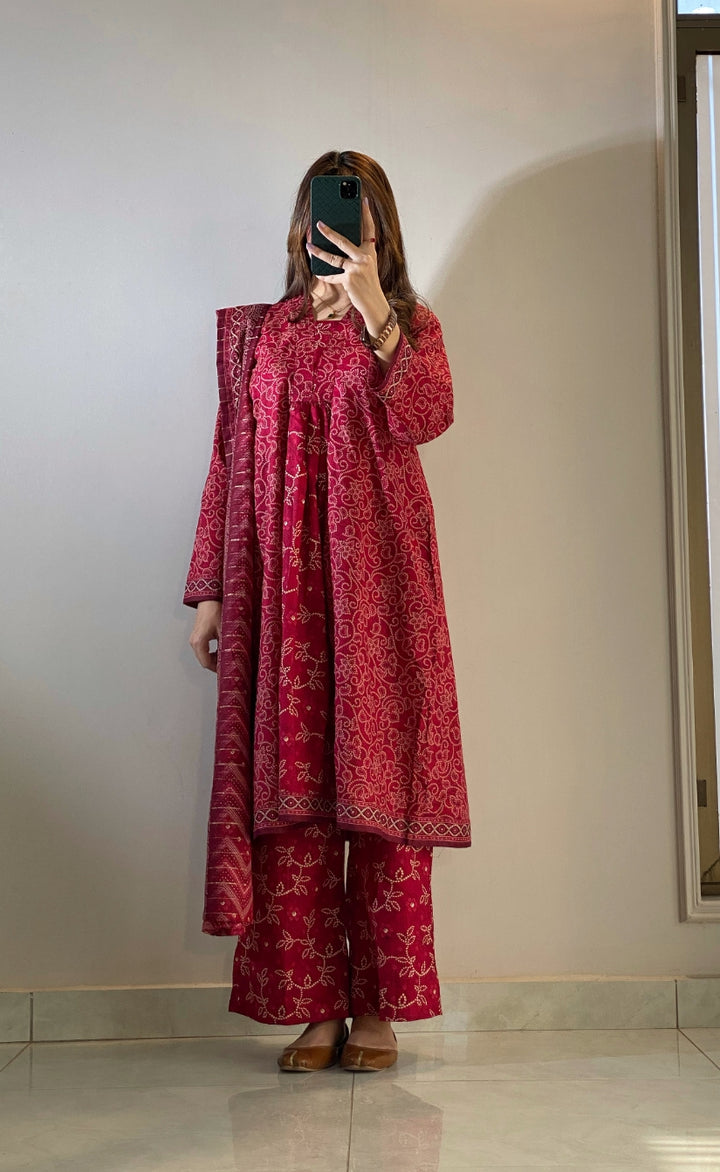 Summer Printed Lawn 3pc