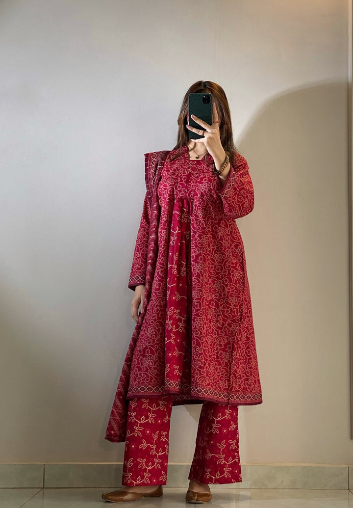 Summer Printed Lawn 3pc