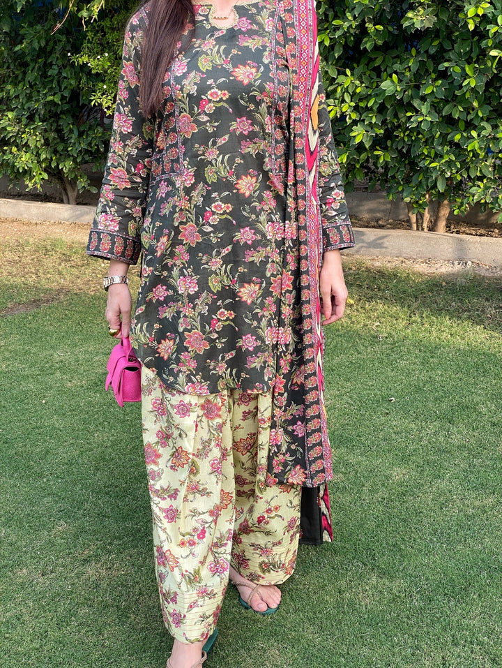 Summer Printed Lawn 3pc