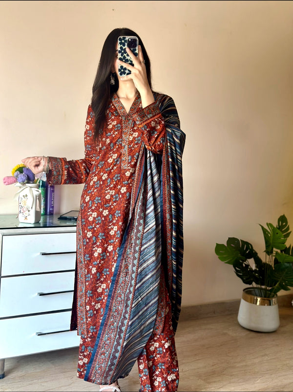 Summer Printed Lawn 3p - Vol-3
