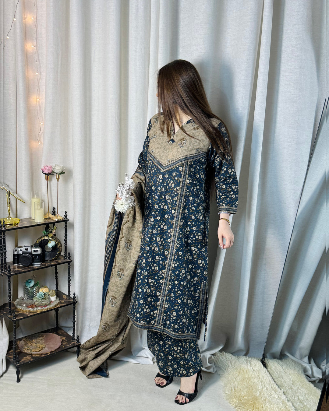Khaddar Printed 3pc