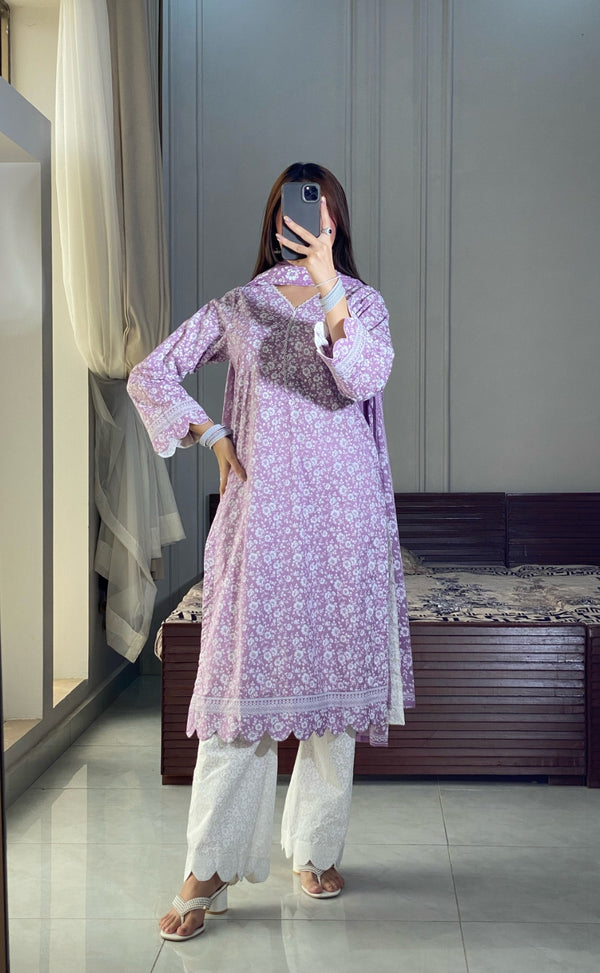 Summer Printed Lawn 3p - Vol-3