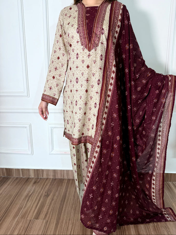 Summer Printed Lawn 3pc