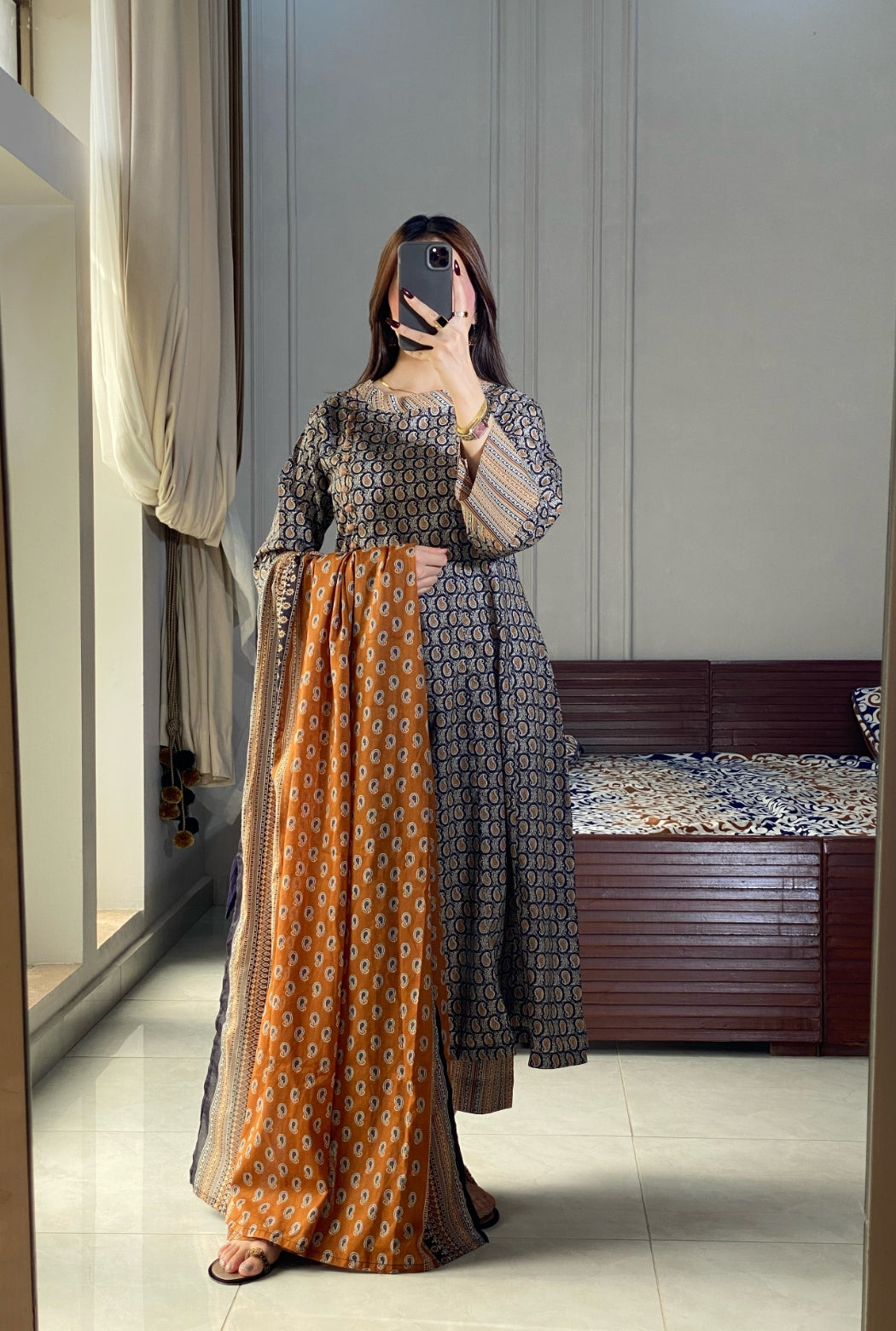 Linen Printed 3pc