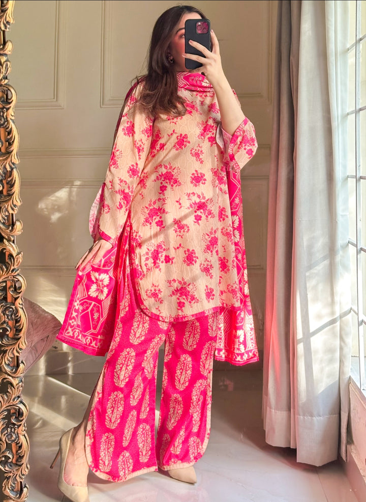 Summer Printed Lawn 3pc