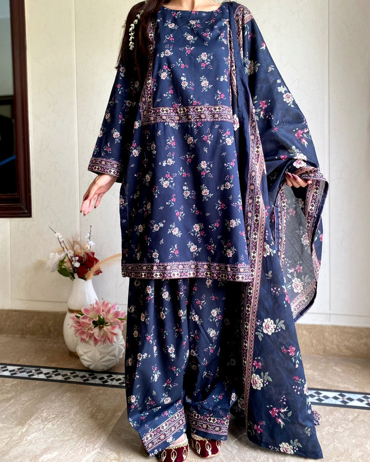 Summer Printed Lawn 3pc