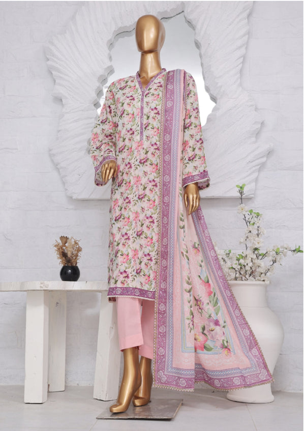 Summer Printed Lawn 3p - Vol-3