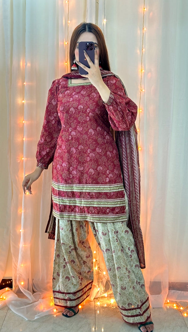 Summer Printed Lawn 3p - Vol-3