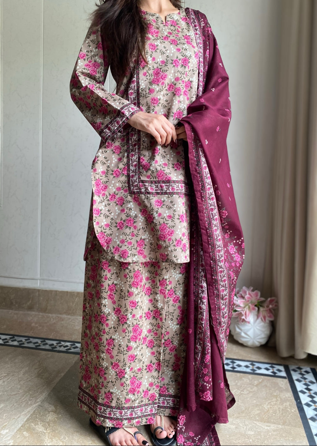 Summer Printed Lawn 3pc