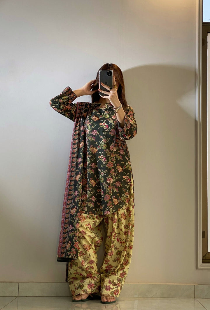 Summer Printed Lawn 3pc