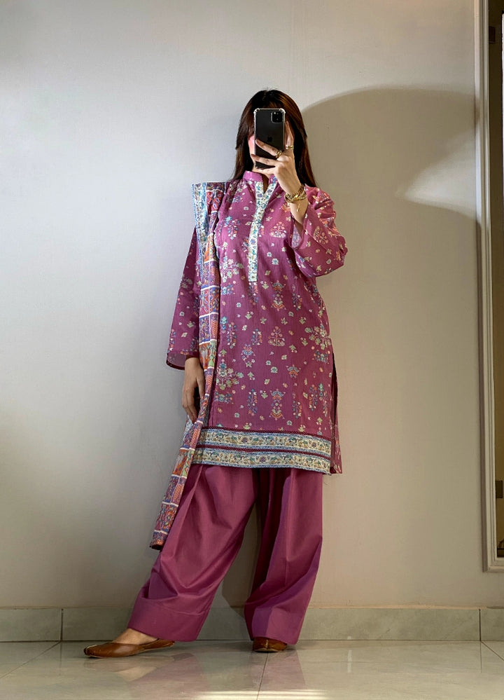 Summer Printed Lawn 3pc
