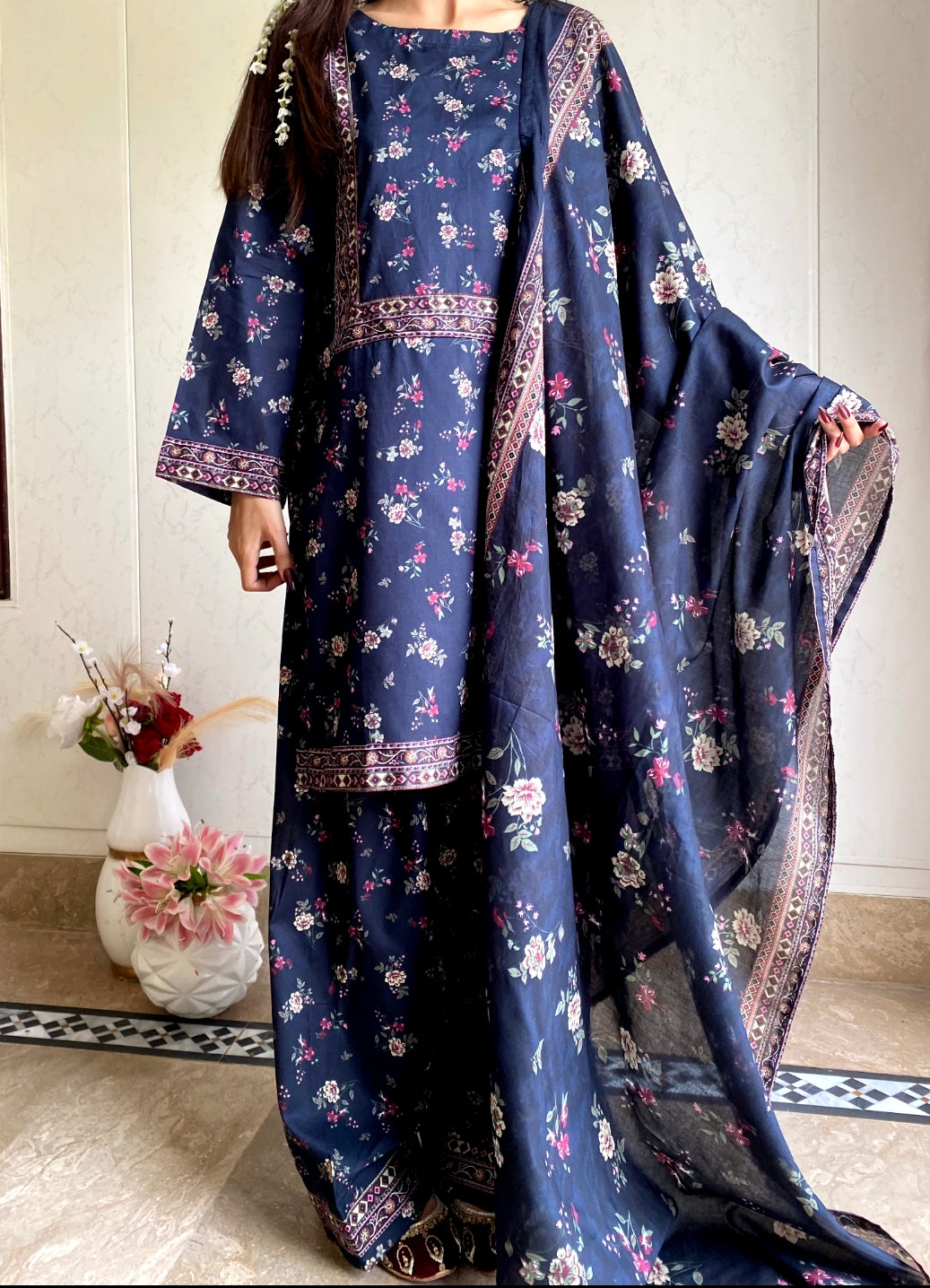 Summer Printed Lawn 3pc