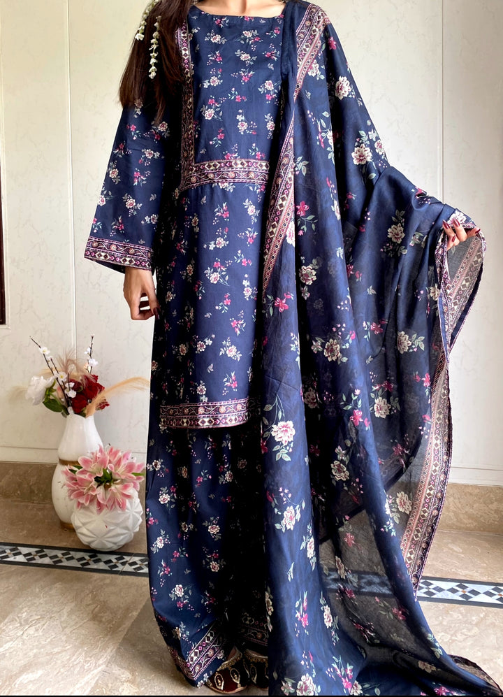 Summer Printed Lawn 3pc