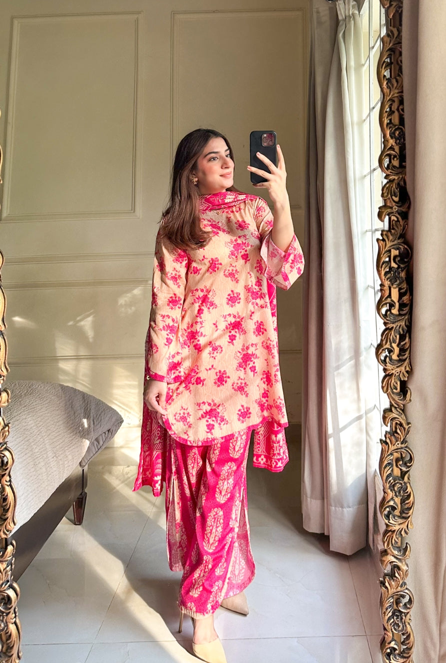 Summer Printed Lawn 3pc