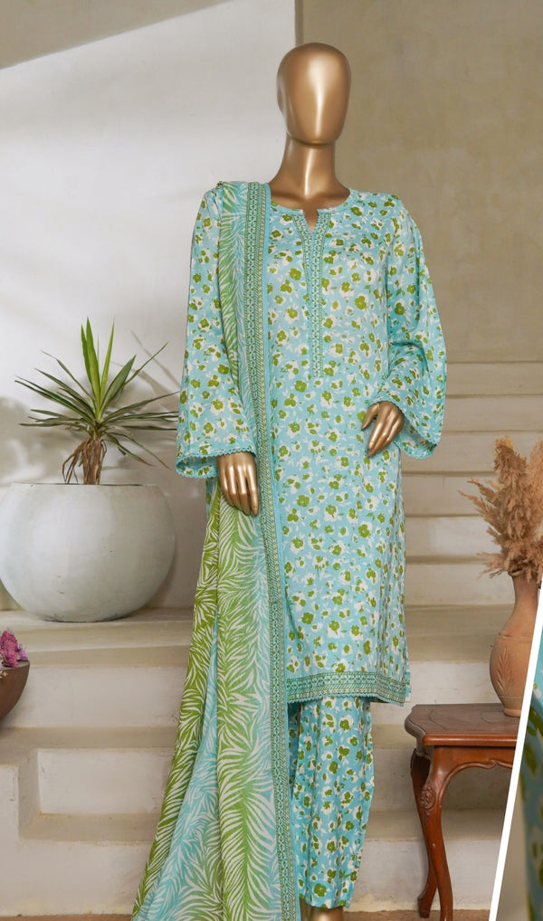 Summer Printed Lawn 3p - Vol-3