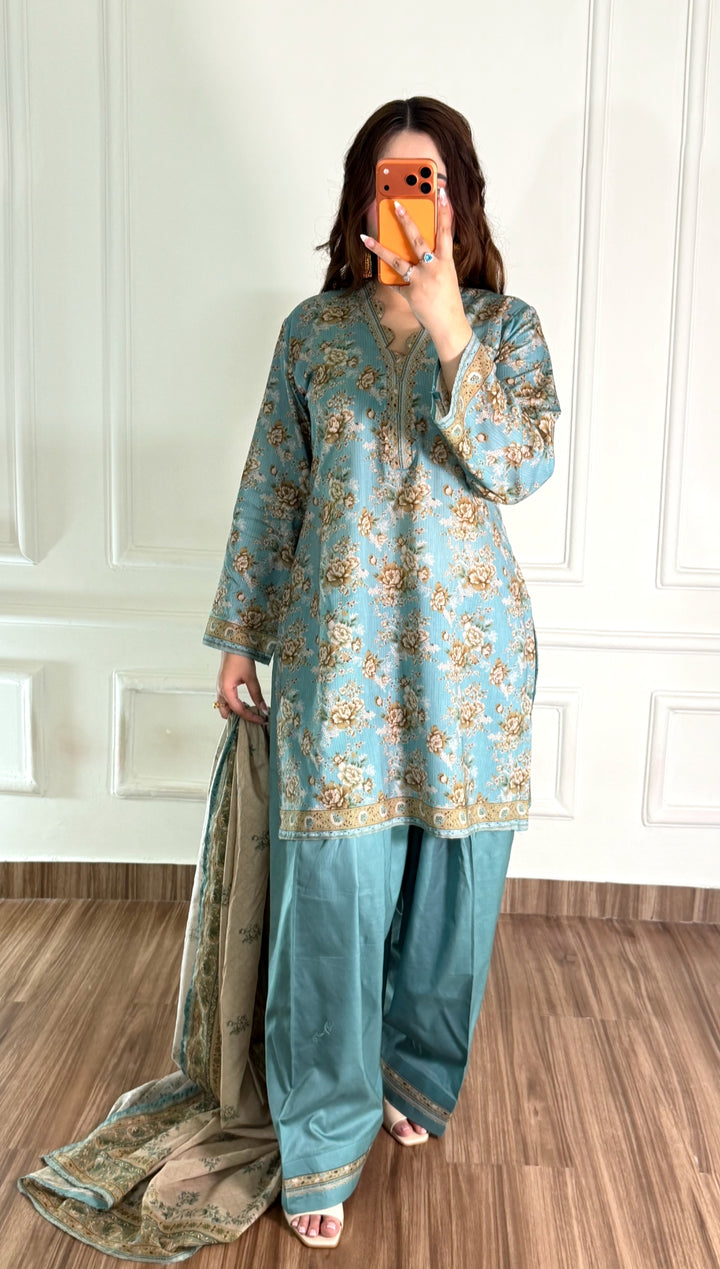 Summer Printed Lawn 3pc