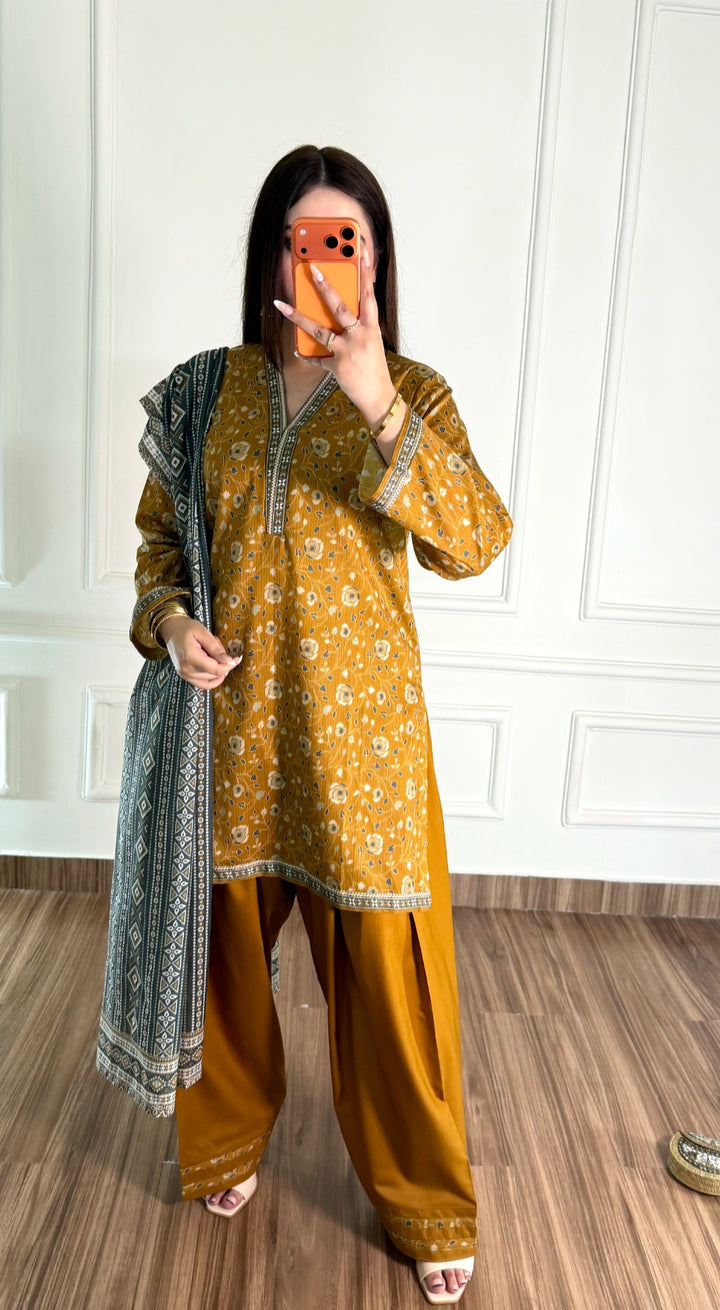 Summer Printed Lawn 3pc