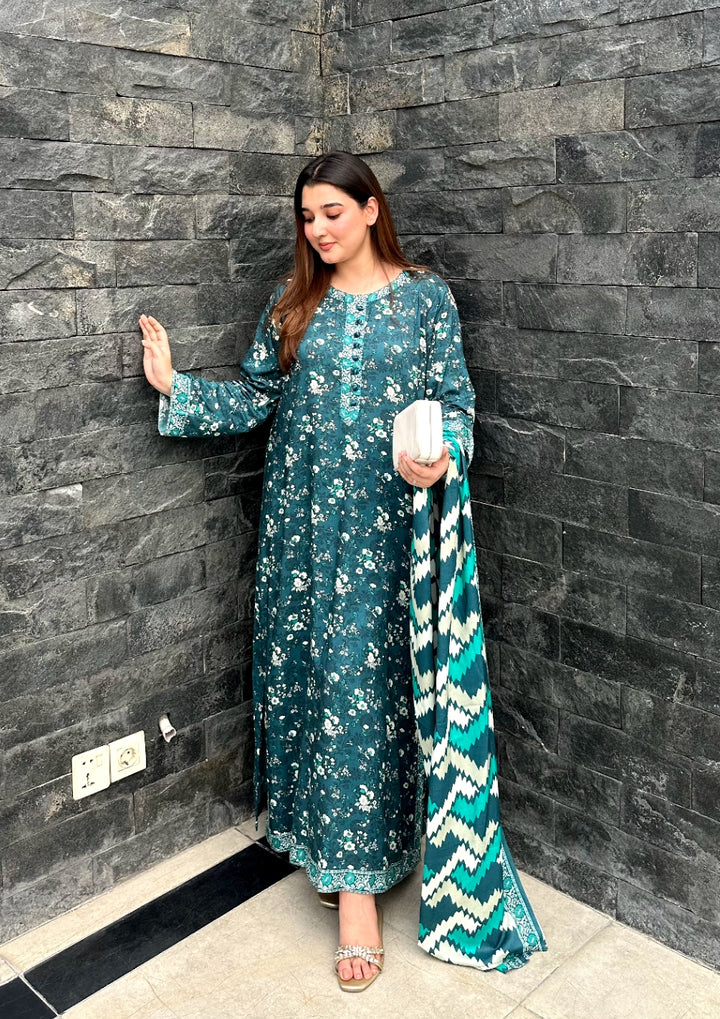 Linen Printed 3pc