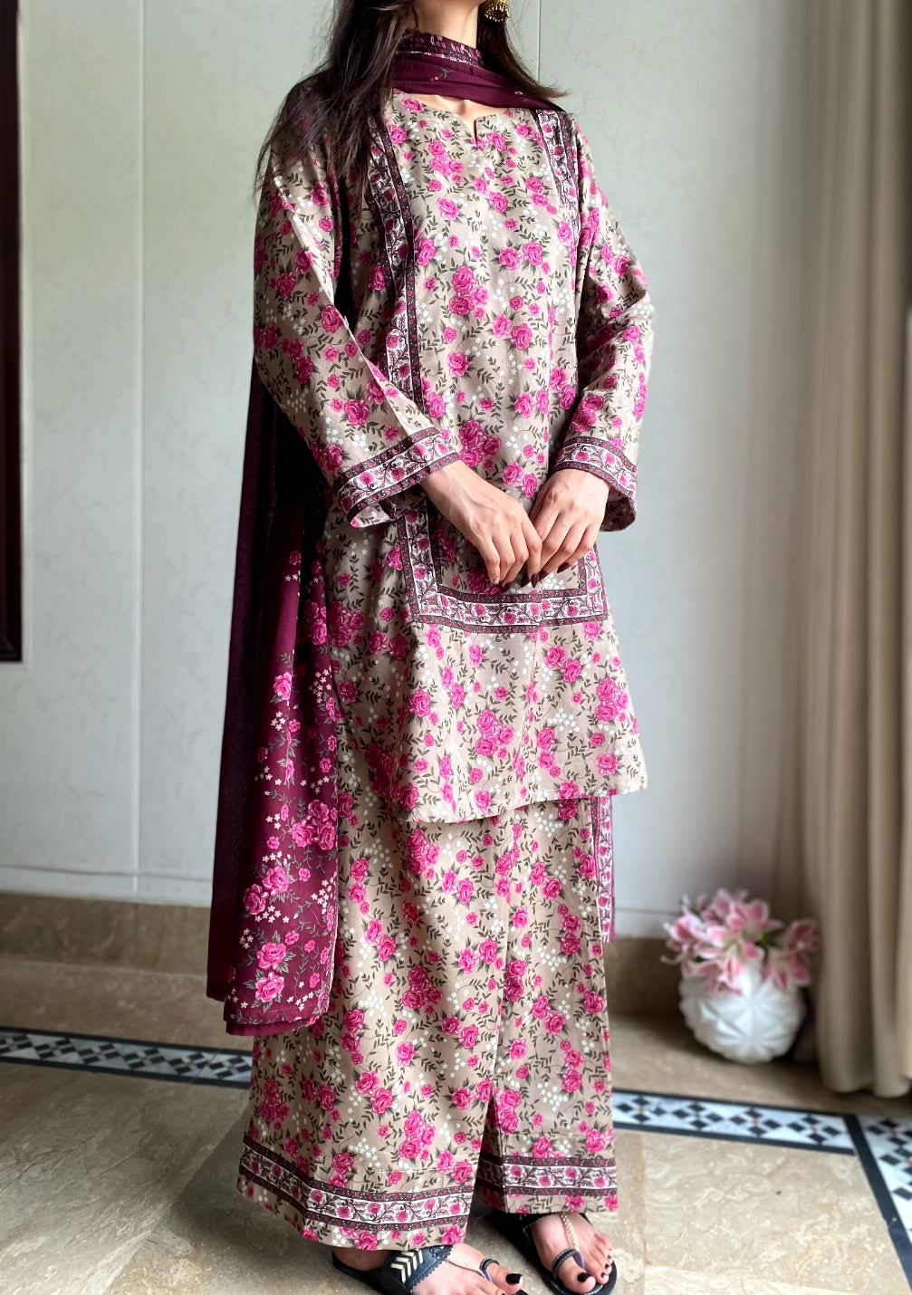 Summer Printed Lawn 3pc