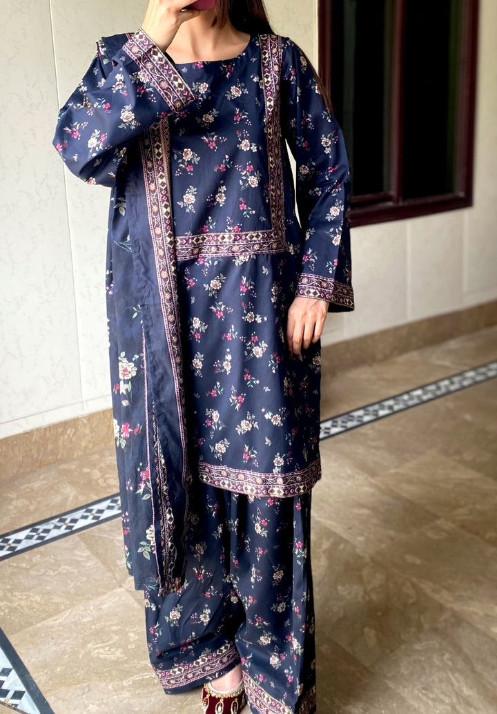 Summer Printed Lawn 3pc