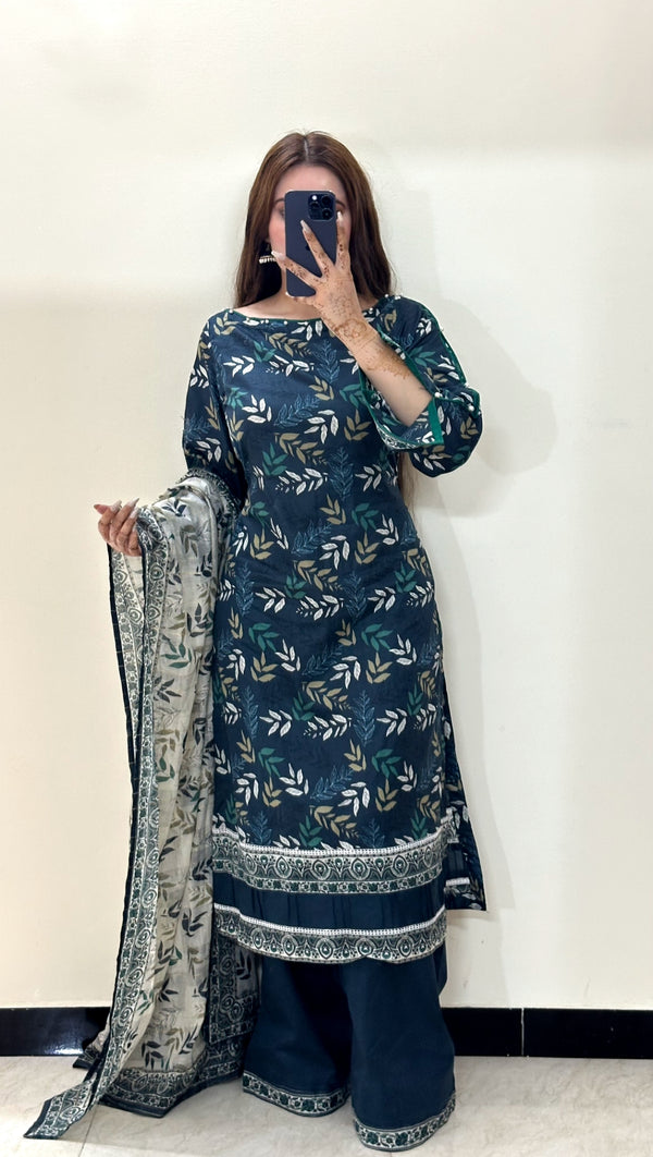 Summer Printed Lawn 3p - Vol-3