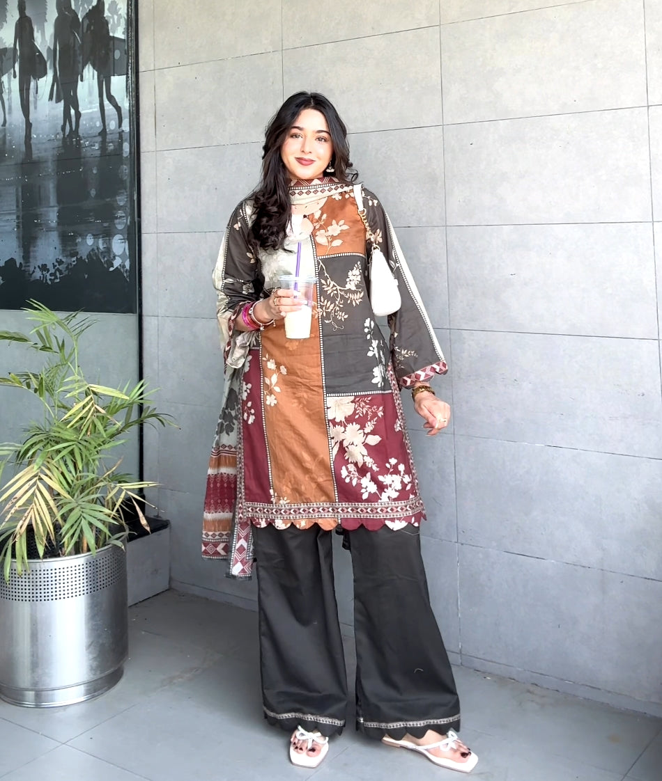Summer Printed Lawn 3pc