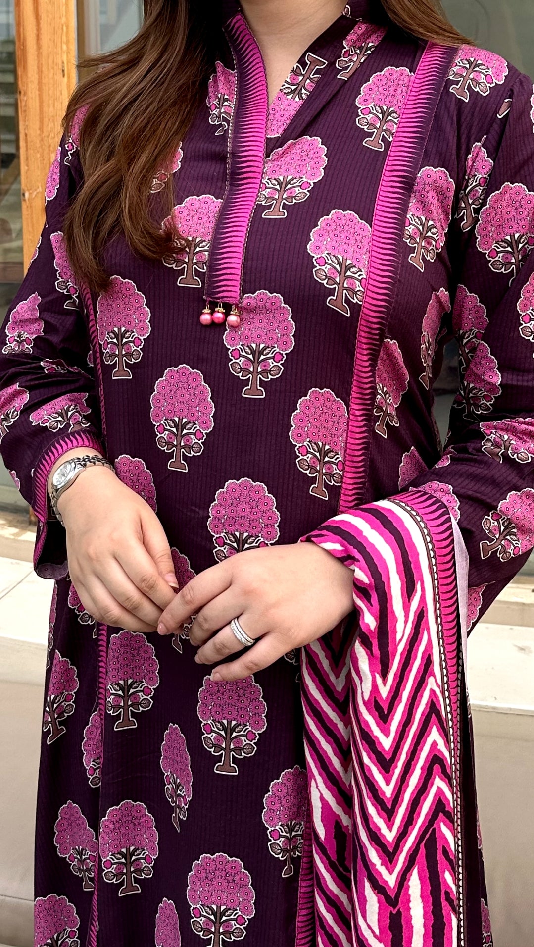Linen Printed 3pc