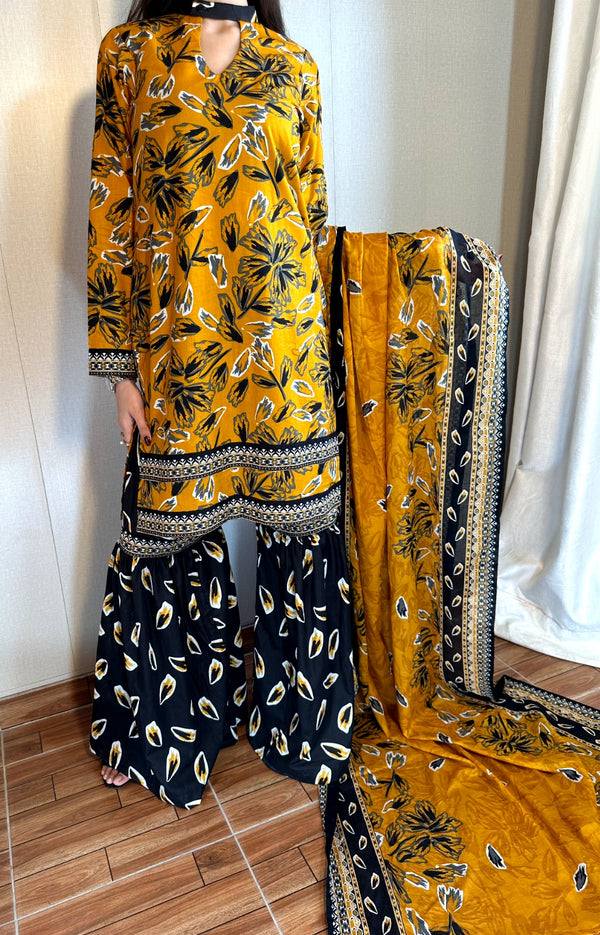 Summer Printed Lawn 3p - Shararah