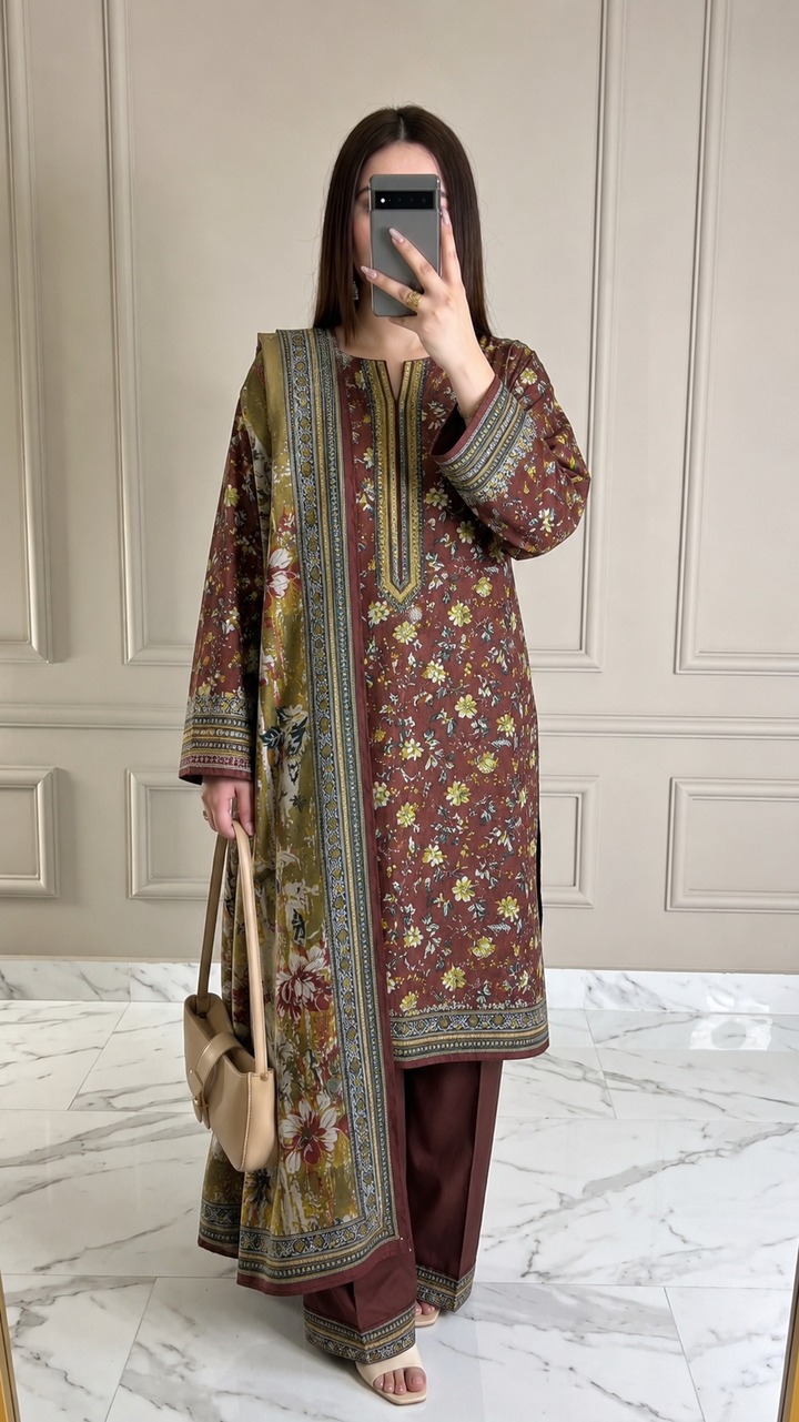 Summer Printed Lawn 3pc