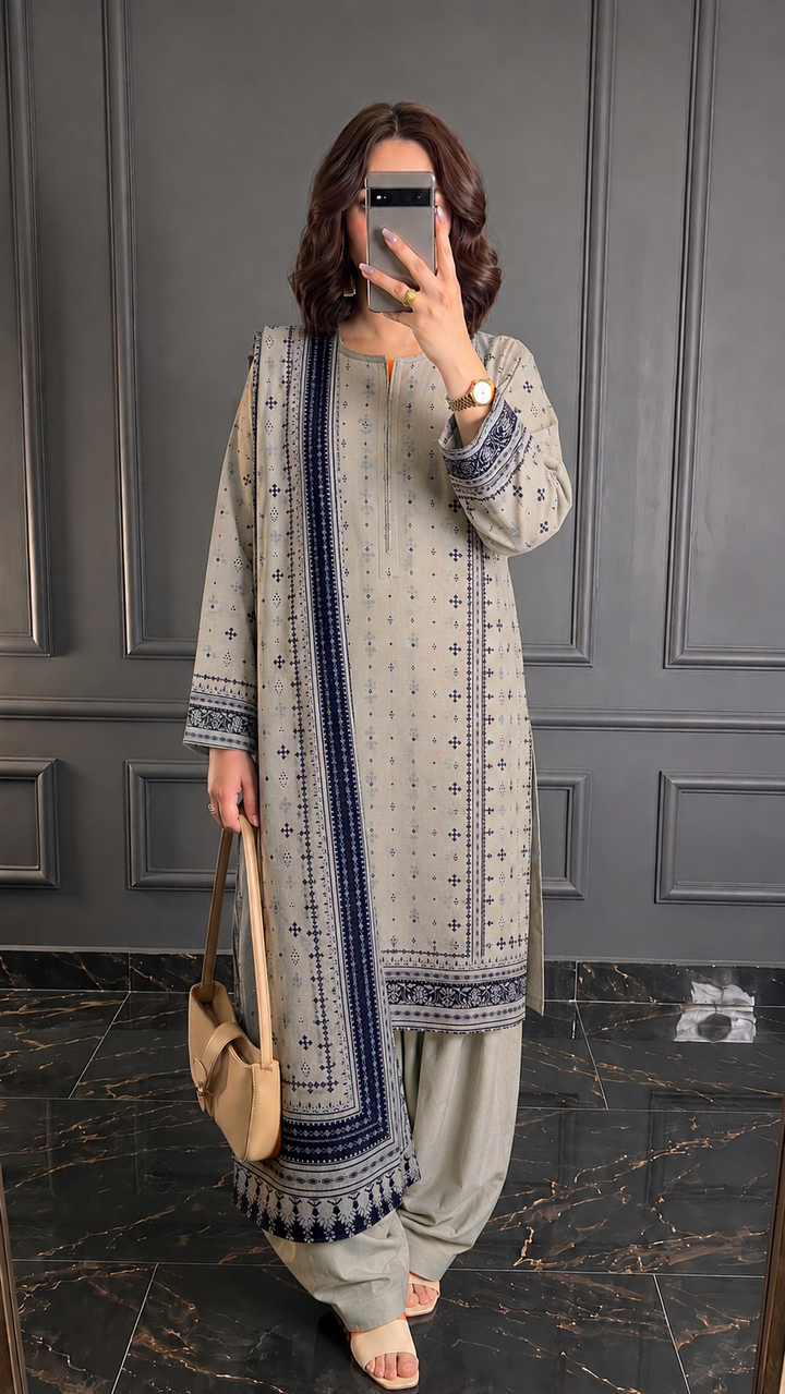 Summer Printed Lawn 3pc