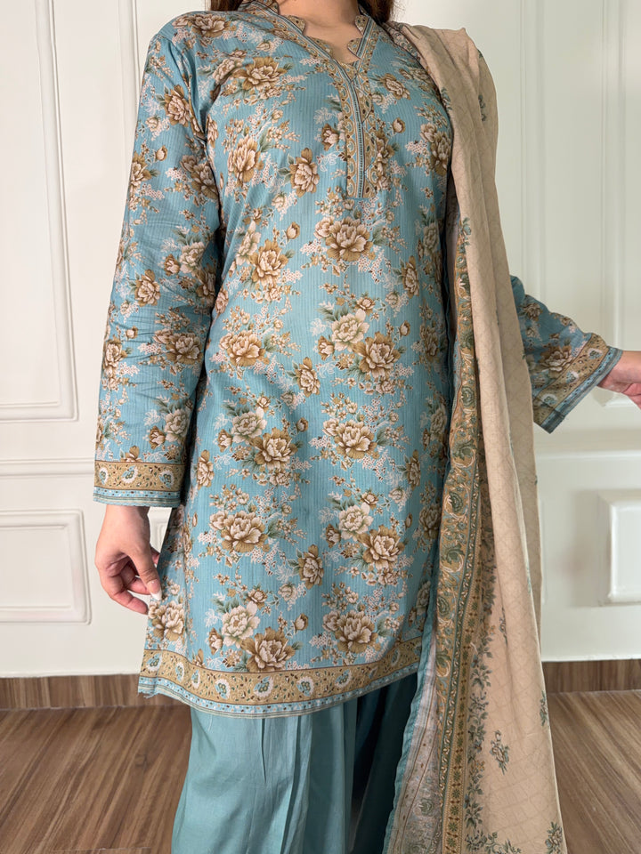 Summer Printed Lawn 3pc