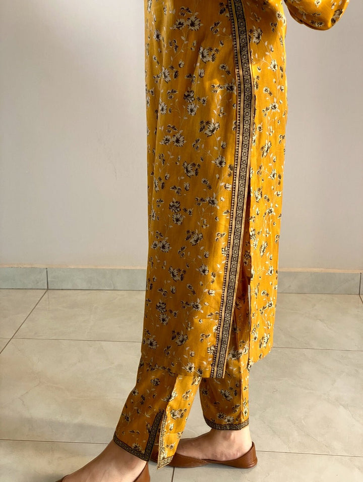 Summer Printed Lawn 3pc - Bin Saeed Bin Saeed