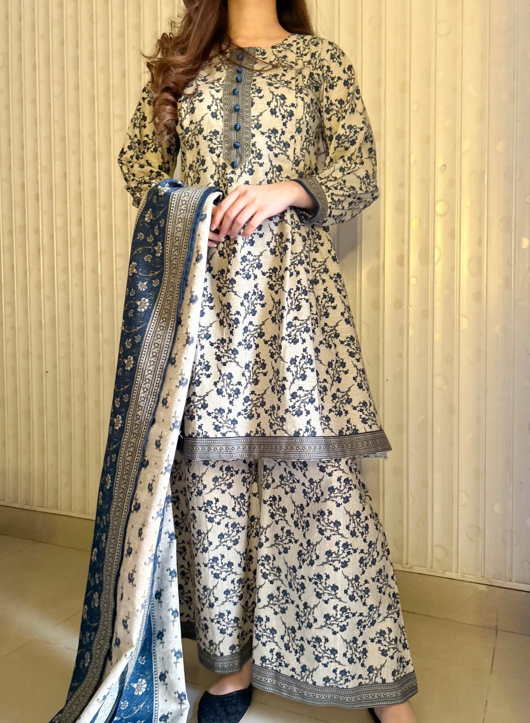 Summer Printed Lawn 3pc - Bin Saeed Bin Saeed