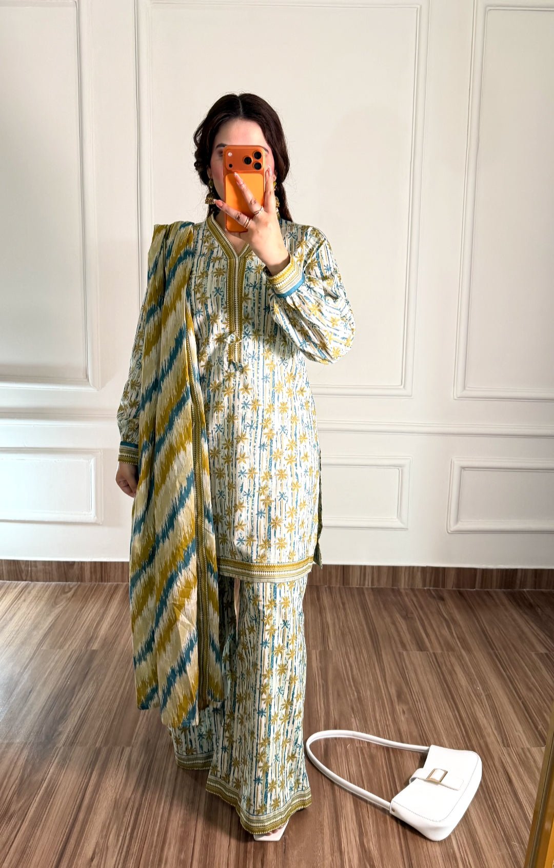 Summer Printed Lawn 3pc - Bin Saeed Bin Saeed