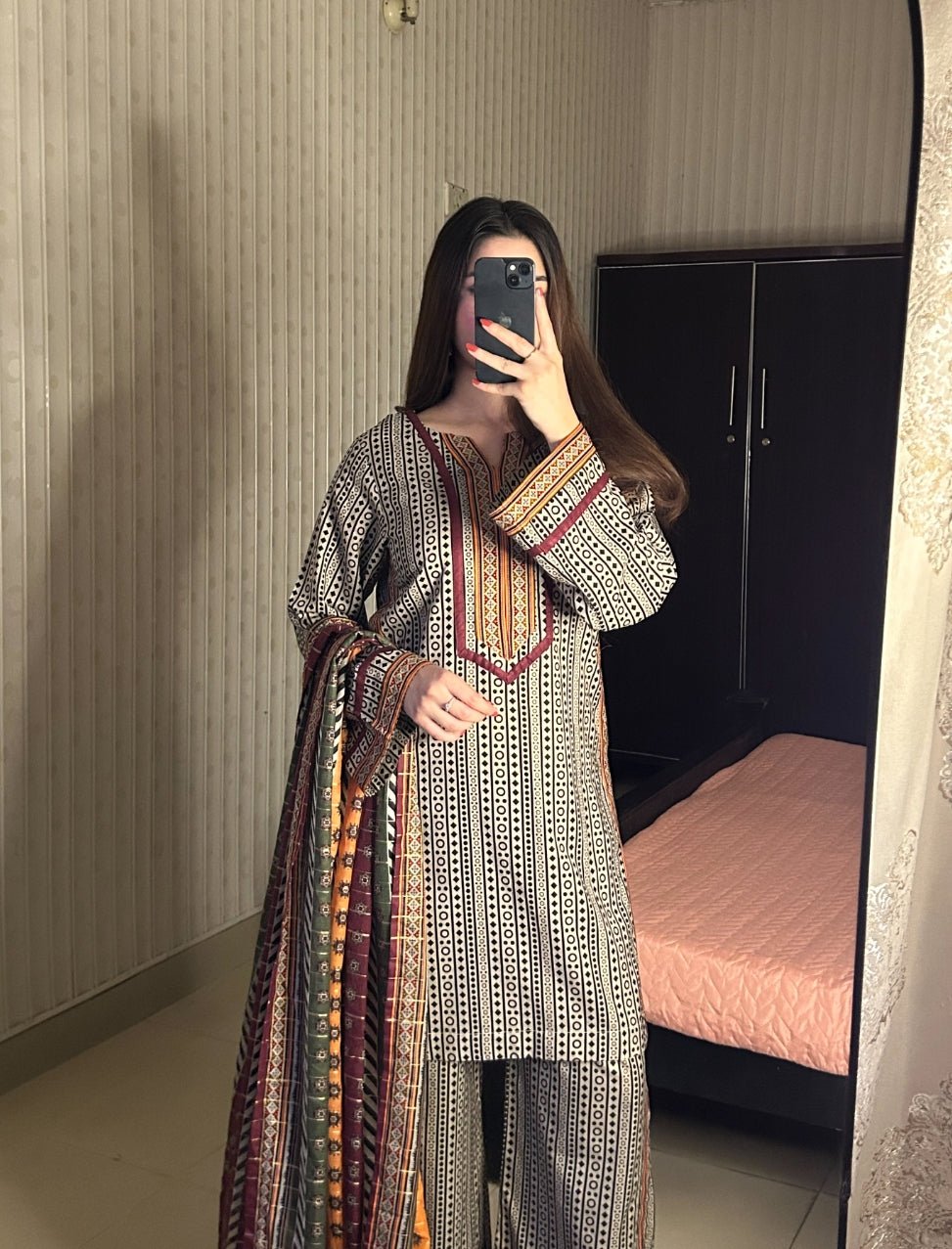 Summer Printed Lawn 3pc - Bin Saeed Bin Saeed