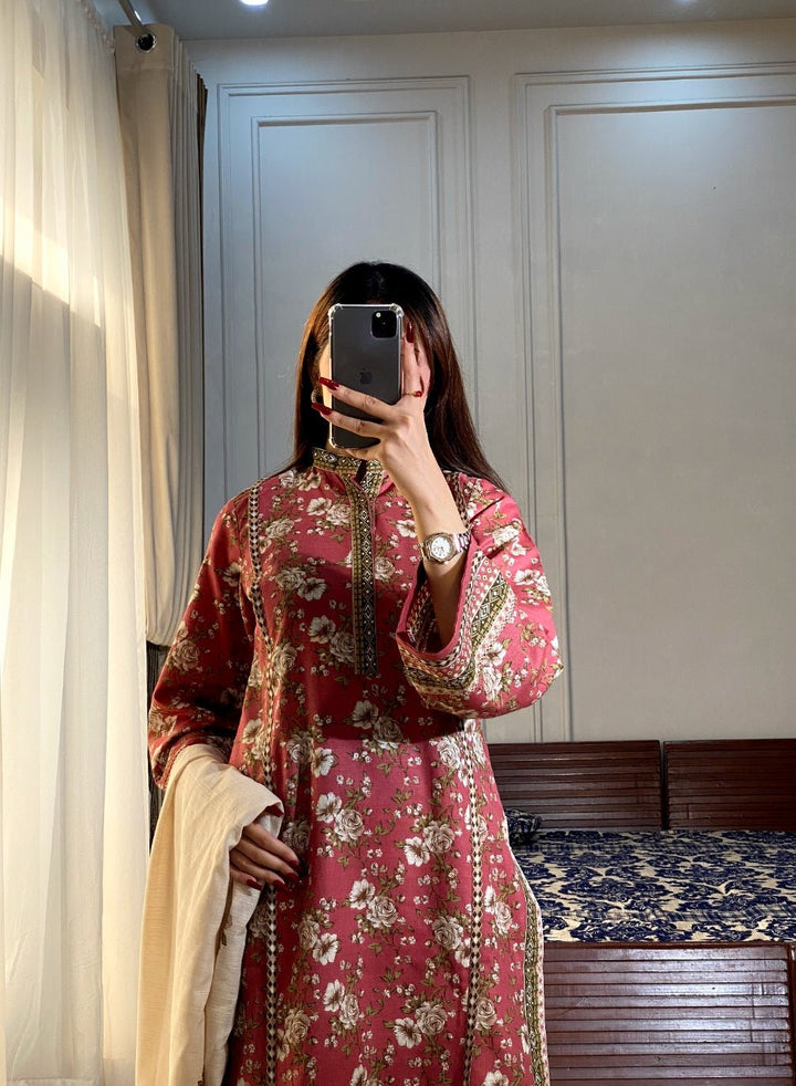 Summer Printed Lawn 3pc - Bin Saeed Bin Saeed
