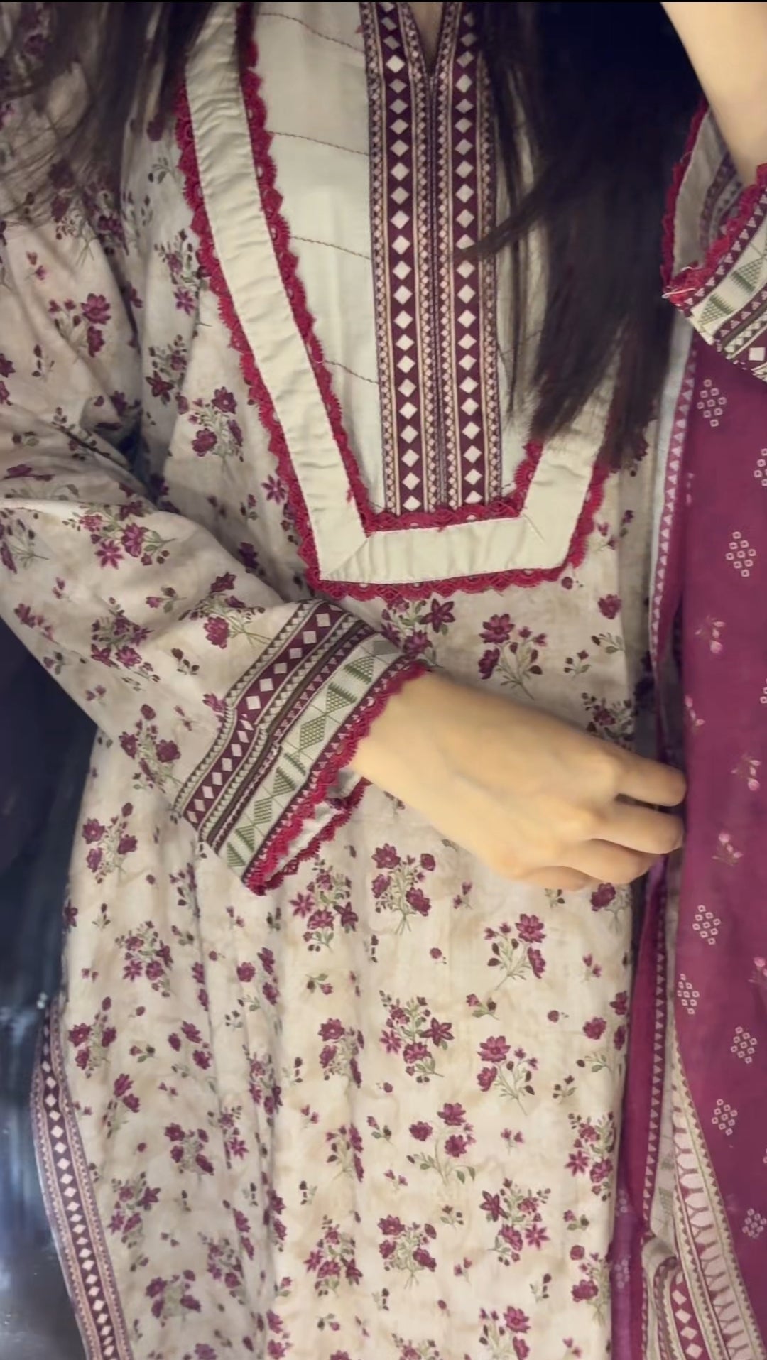 Summer Printed Lawn 3pc - Bin Saeed Bin Saeed