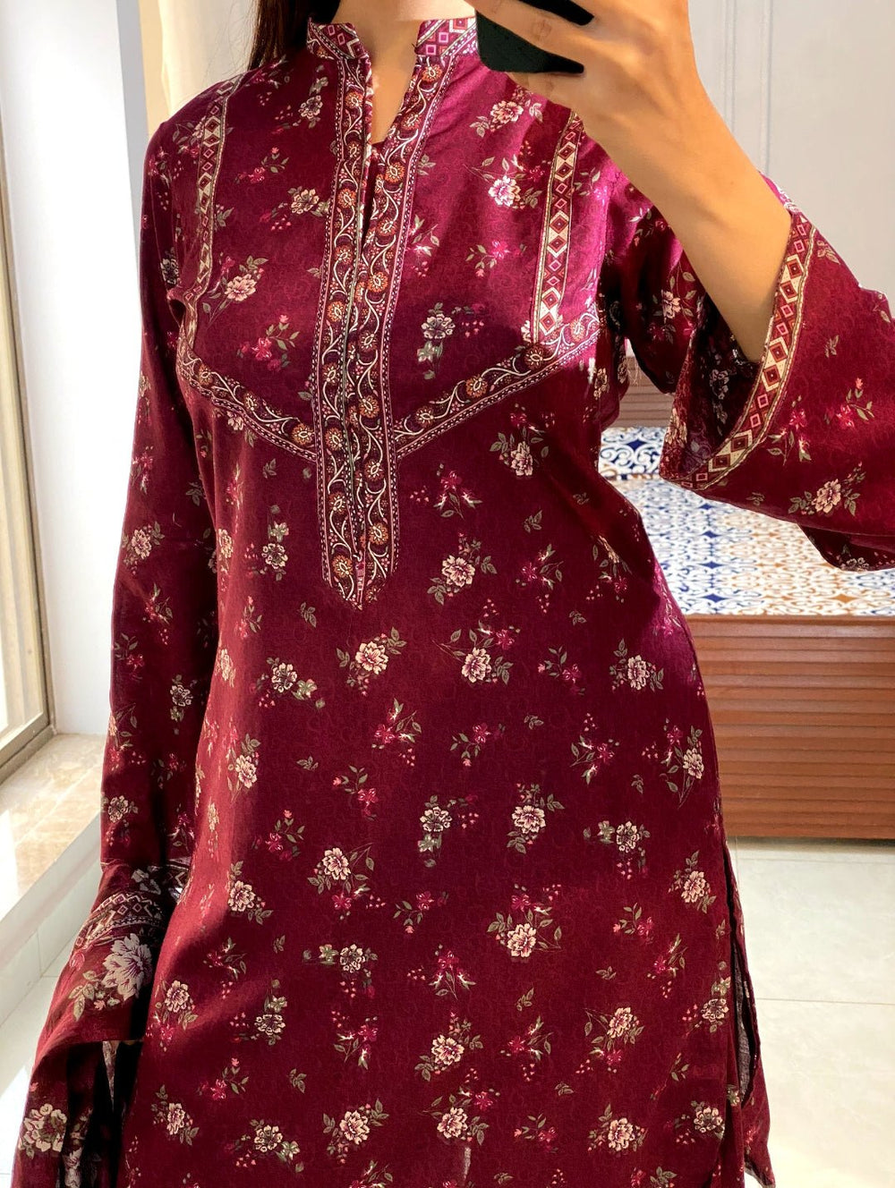 Summer Printed Lawn 3pc - Bin Saeed Bin Saeed