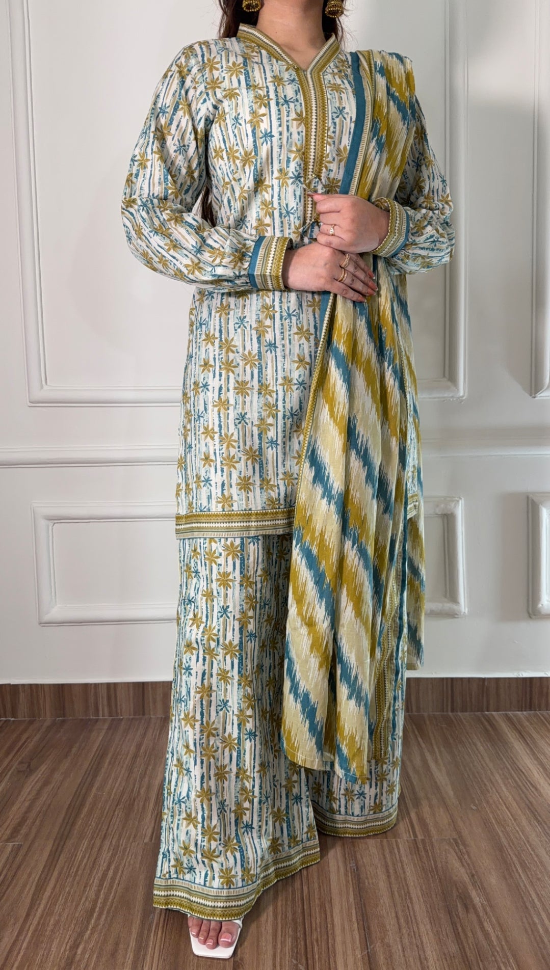 Summer Printed Lawn 3pc - Bin Saeed Bin Saeed