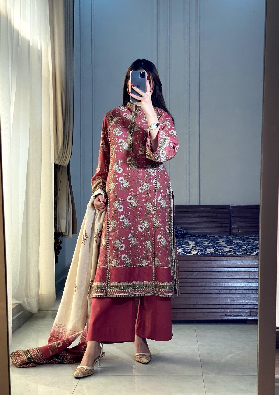 Summer Printed Lawn 3pc - Bin Saeed Bin Saeed