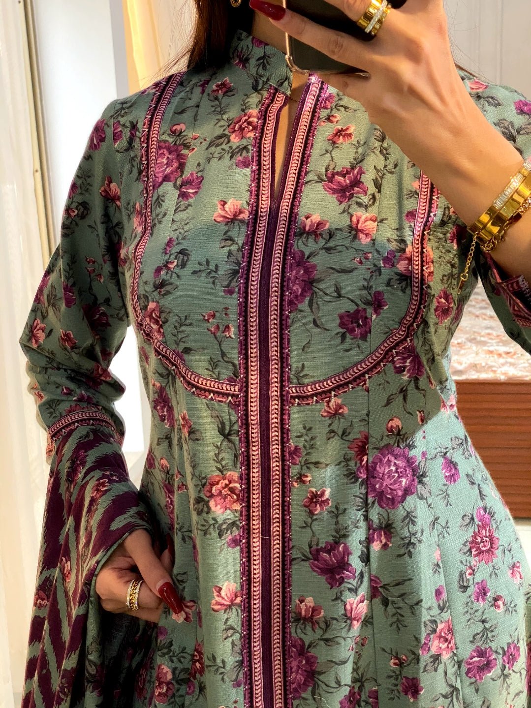Summer Printed Lawn 3pc - Bin Saeed Bin Saeed