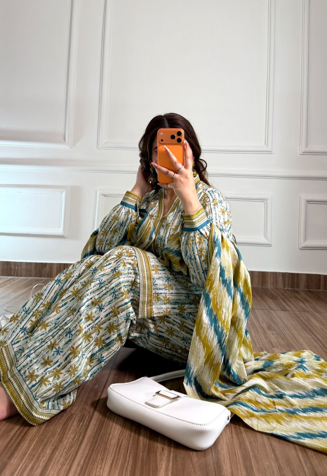 Summer Printed Lawn 3pc - Bin Saeed Bin Saeed