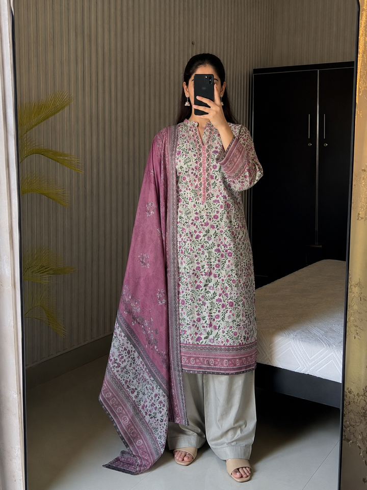 Summer Printed Lawn 3pc